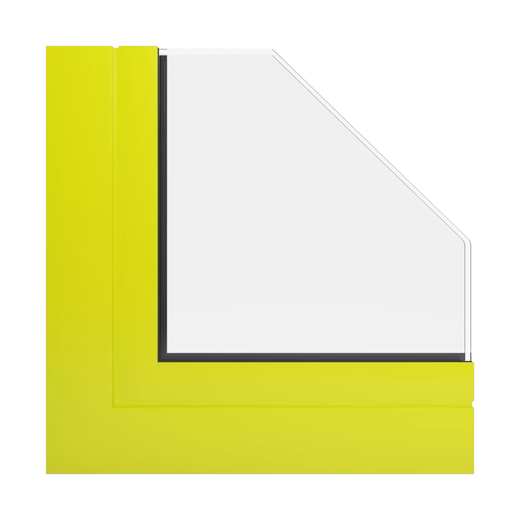 RAL 1026 Jaune brillant fenetres profils-de-fenetre aluprof mb-78ei