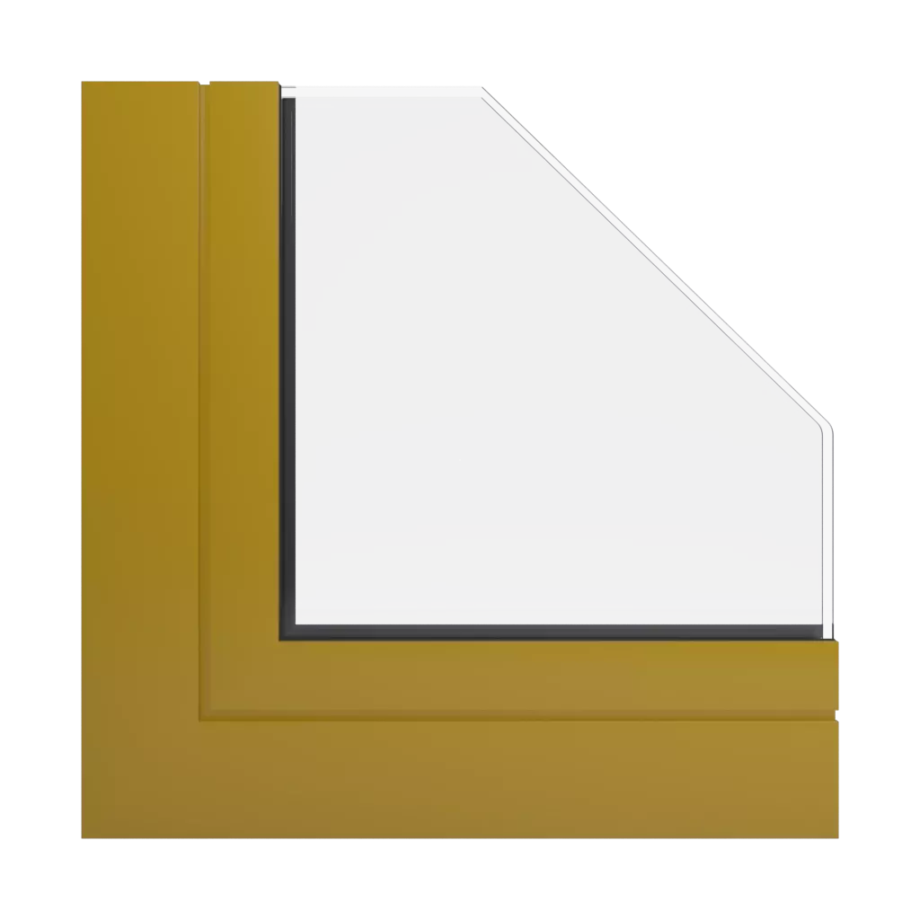 RAL 1027 Jaune curry fenetres profils-de-fenetre aliplast mc-verre