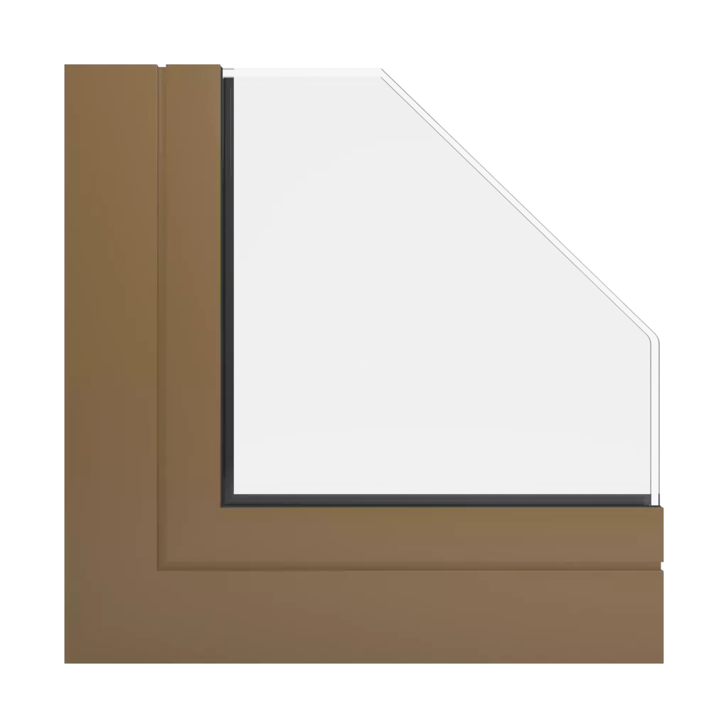 RAL 1036 Or nacré fenetres profils-de-fenetre aluprof mb-86st