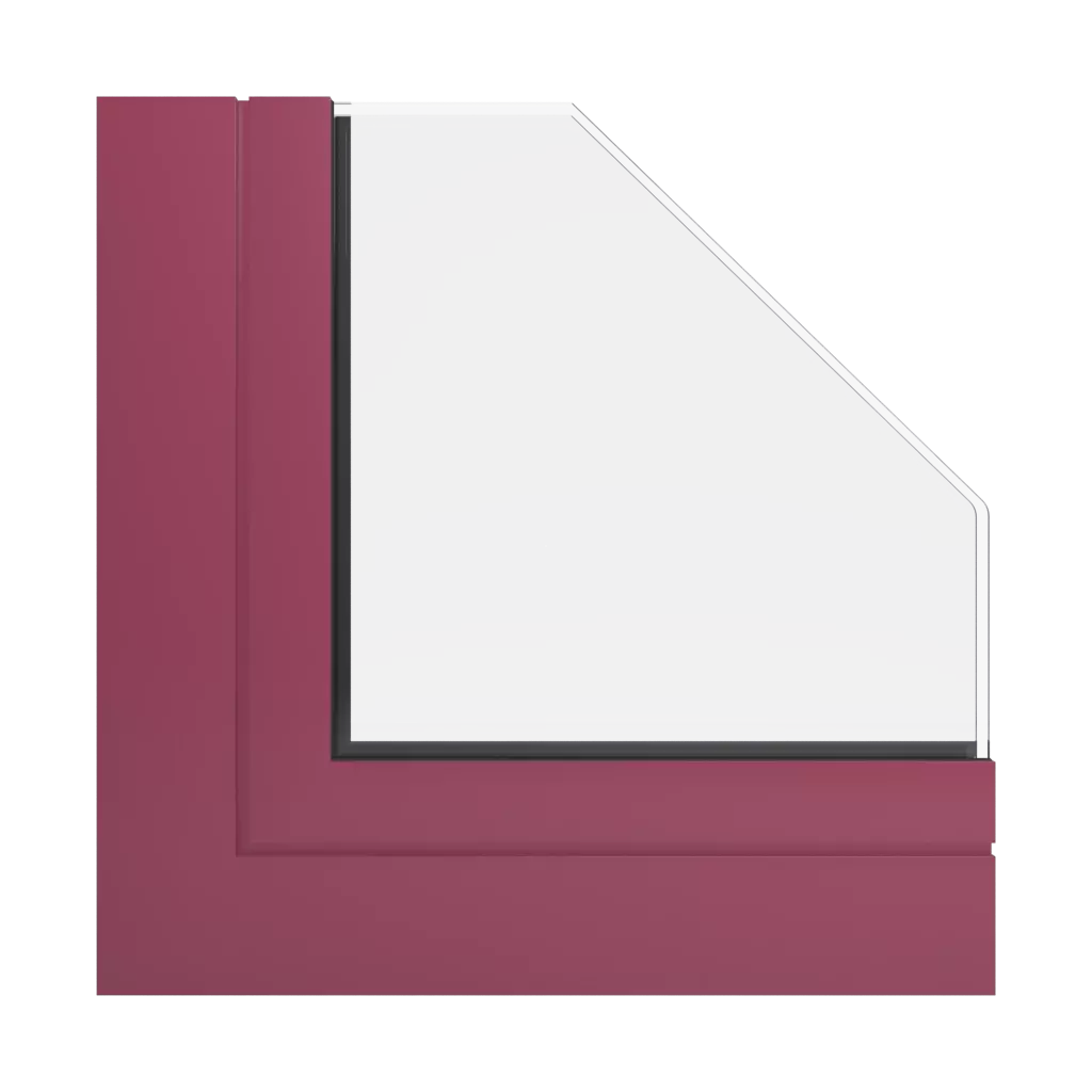 RAL 4002 Violet rouge fenetres profils-de-fenetre aluprof mb-86st