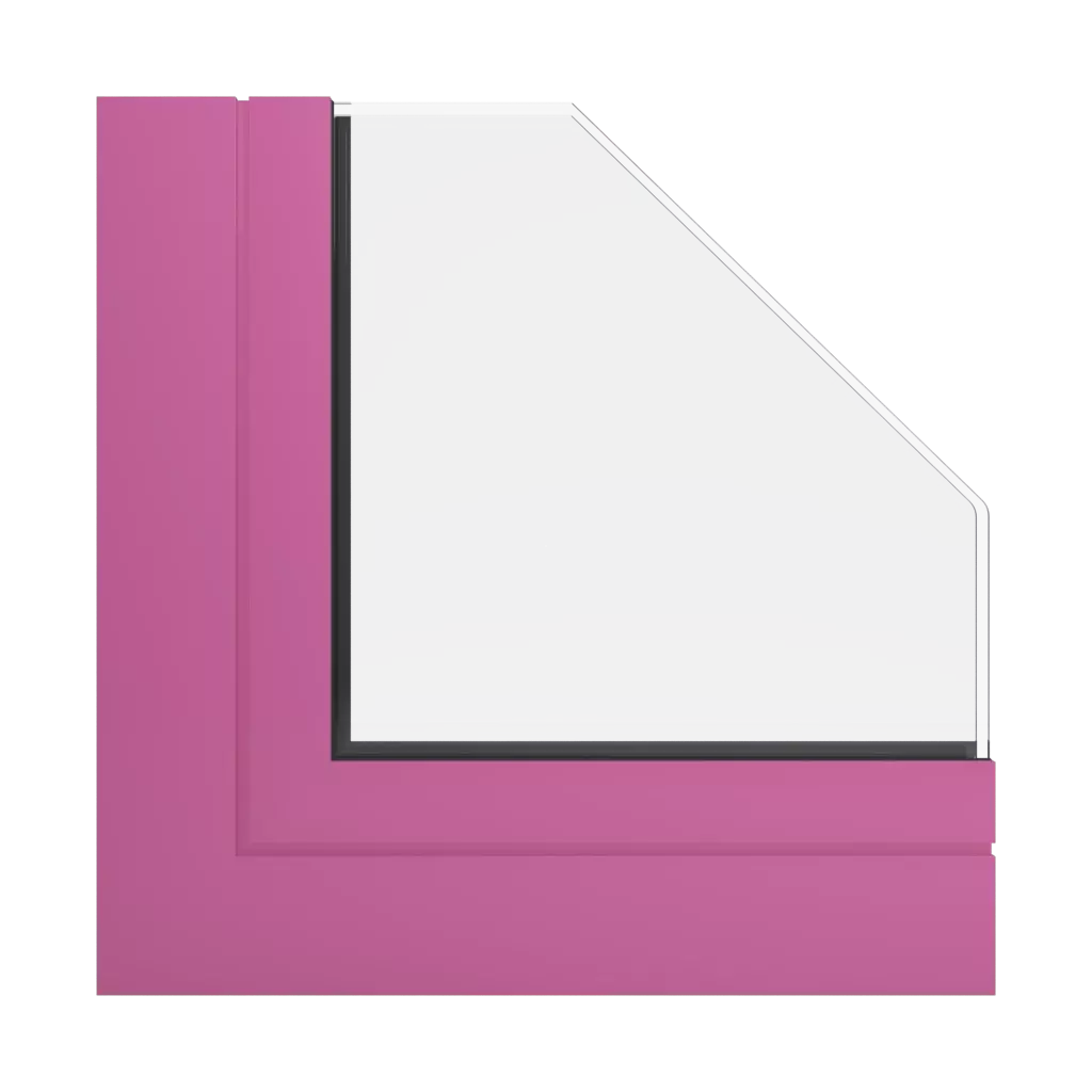 RAL 4003 Violet bruyère fenetres profils-de-fenetre ponzio pe68-hi