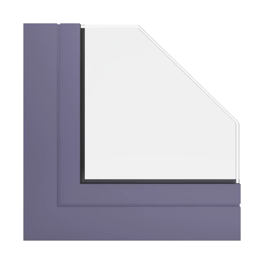 RAL 4012 Mûre nacré fenetres profils-de-fenetre ponzio pe68-hi