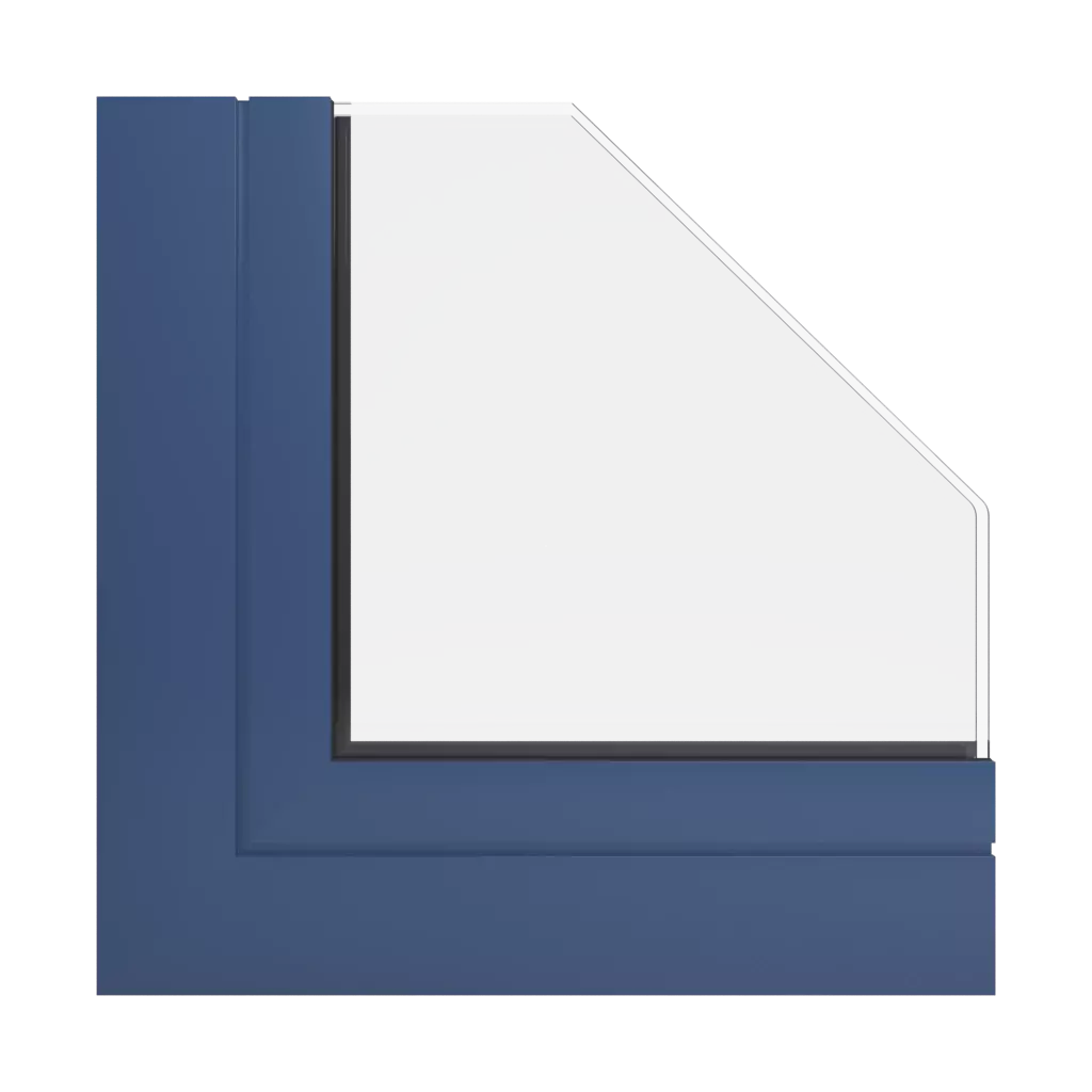 RAL 5000 Bleu violet fenetres profils-de-fenetre ponzio sl600tt-evo