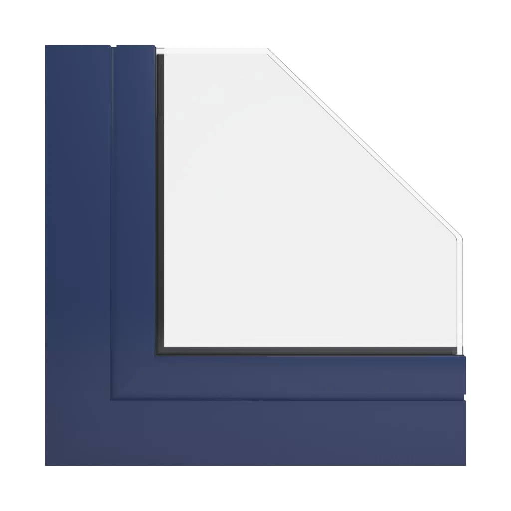 RAL 5003 Bleu saphir fenetres profils-de-fenetre aluprof mb-86st