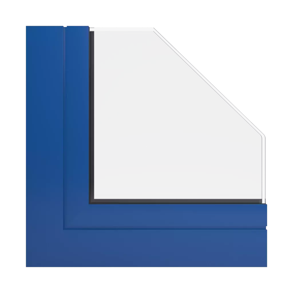 RAL 5005 Bleu de sécurité fenetres profils-de-fenetre aluprof mb-86st