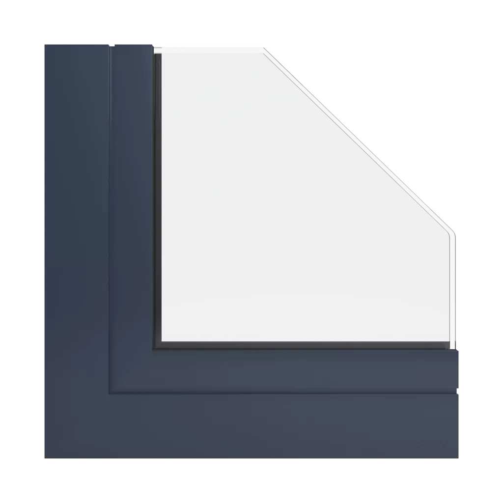 RAL 5008 Bleu gris fenetres profils-de-fenetre aliplast panorama