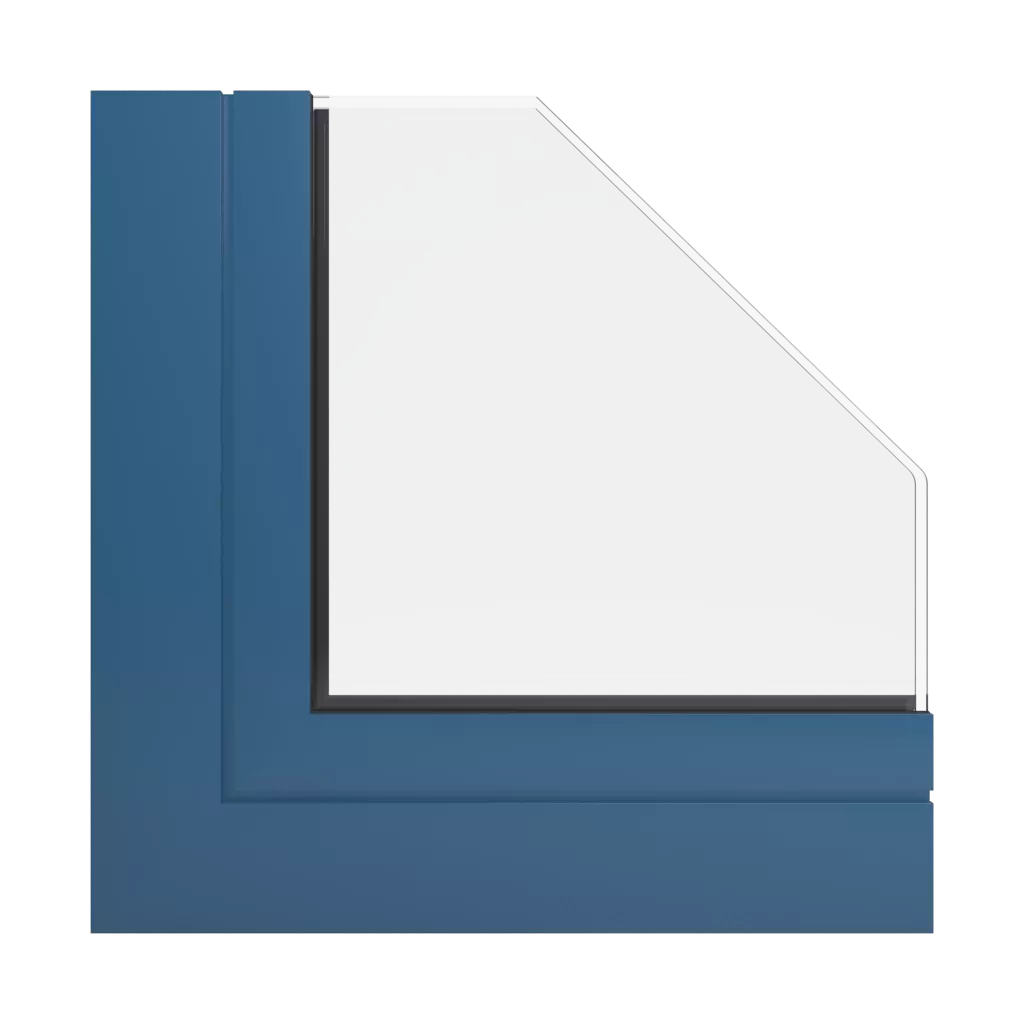 RAL 5009 Bleu azur fenetres profils-de-fenetre aliplast mc-verre