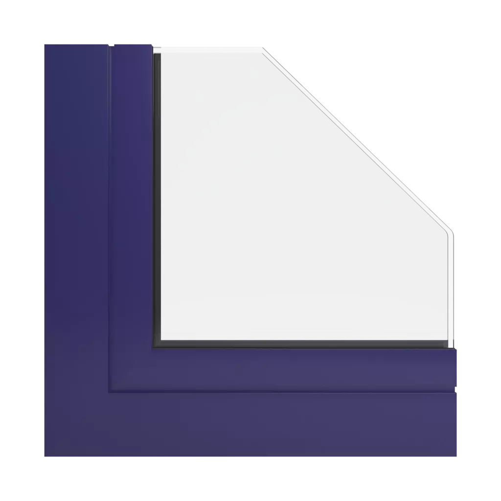 RAL 5022 Bleu nocturne fenetres profils-de-fenetre aluprof mb-70