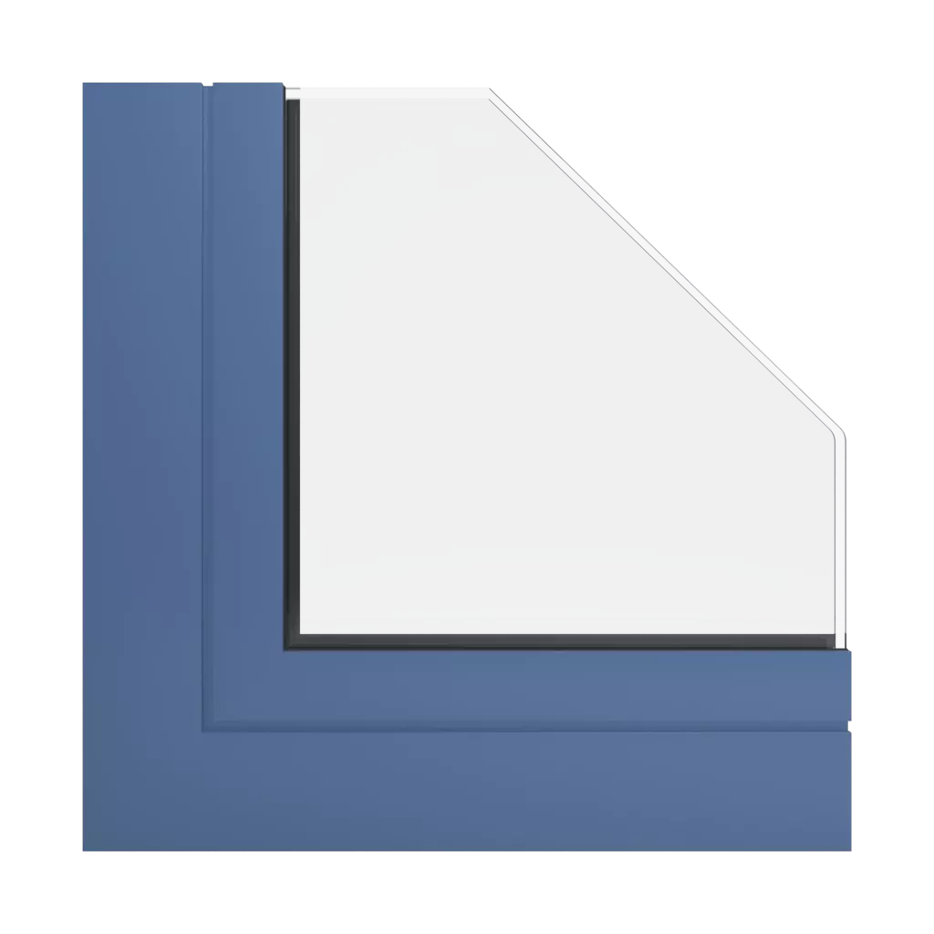 RAL 5023 Bleu distant fenetres profils-de-fenetre aliplast mc-verre