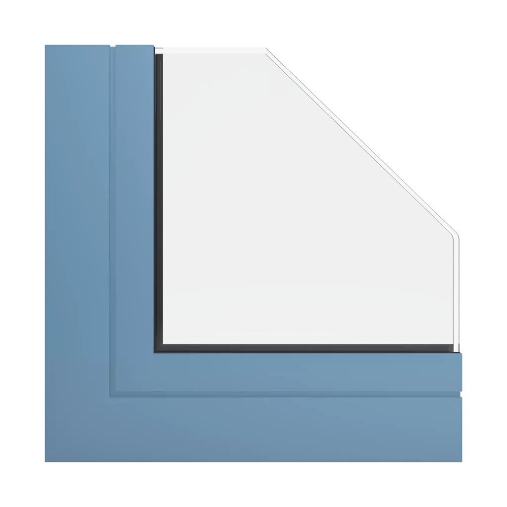 RAL 5024 Bleu pastel fenetres profils-de-fenetre aliplast panorama