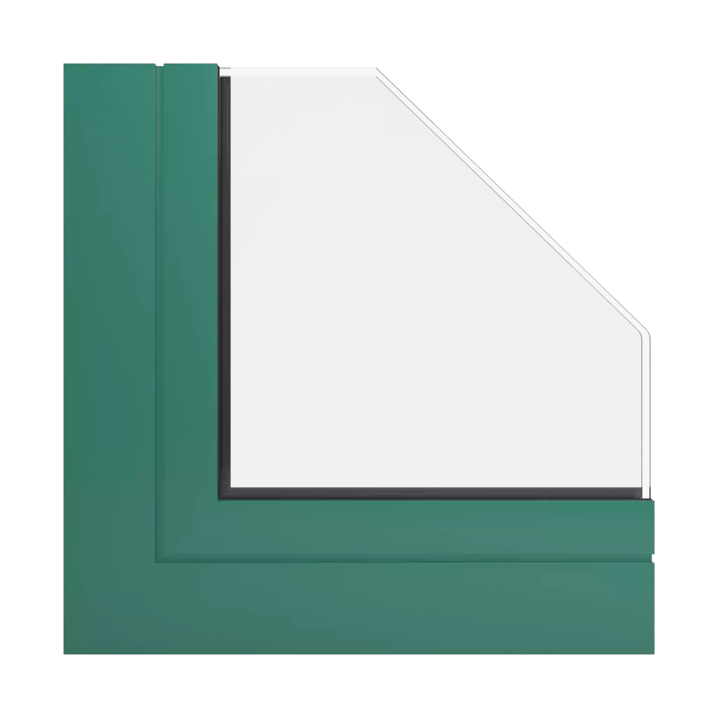 RAL 6000 Vert patine fenetres profils-de-fenetre aluprof mb-skyline-type-r