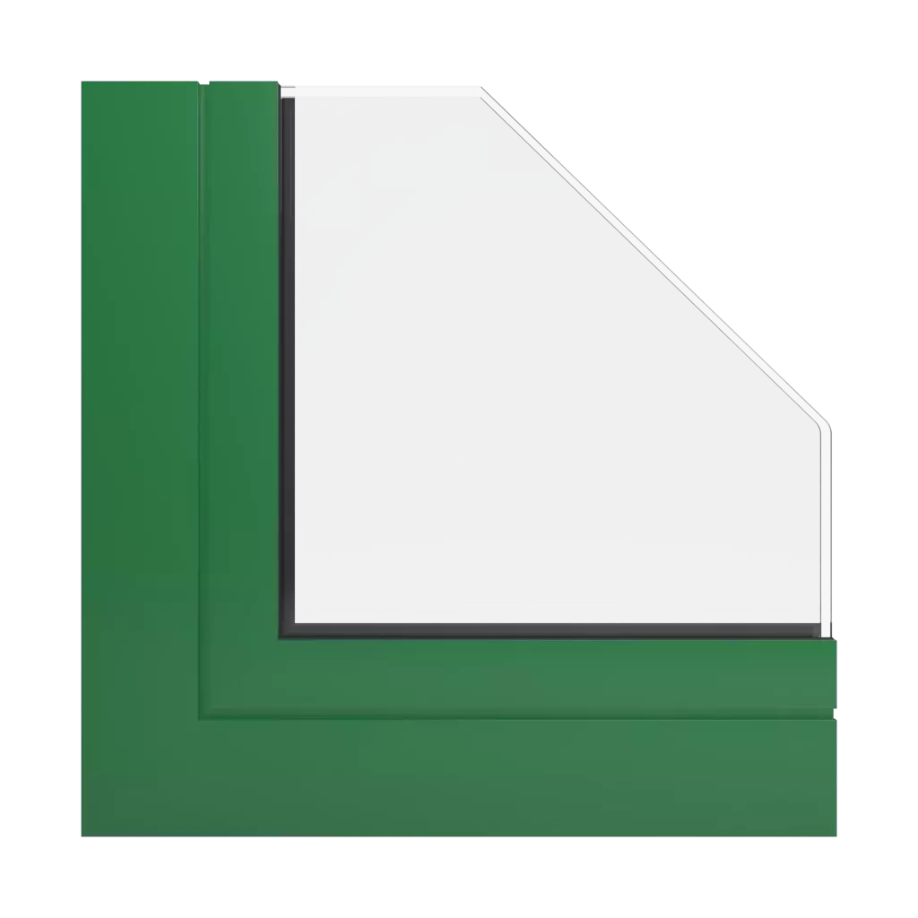 RAL 6001 Vert émeraude fenetres profils-de-fenetre aluprof effet-ei-mb-sr50n