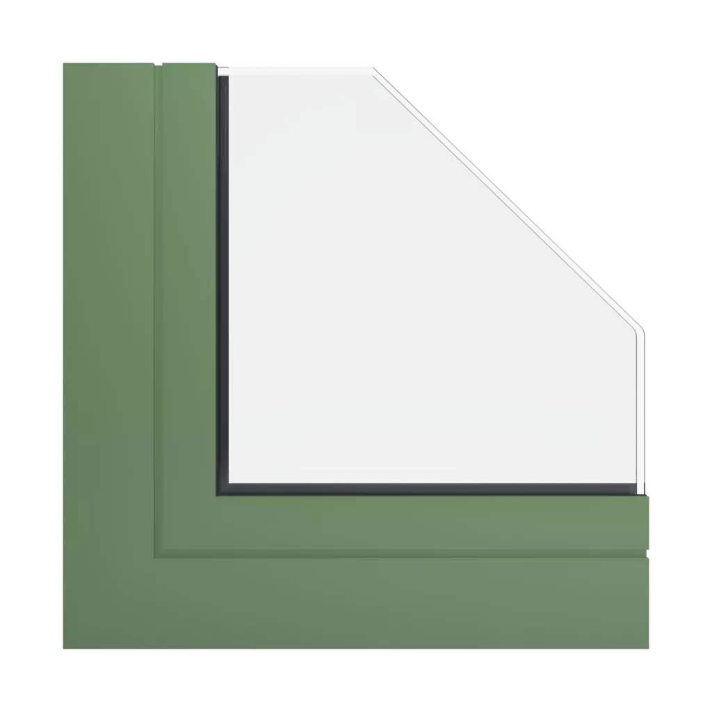 RAL 6011 Vert réséda fenetres couleur-de-la-fenetre aluminium-ral ral-6011-vert-reseda