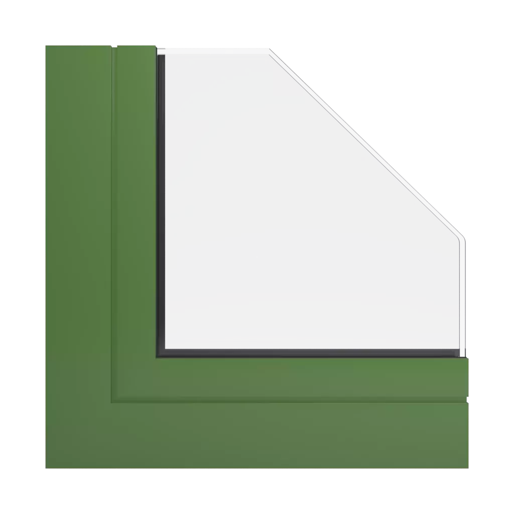 RAL 6025 Vert fougère fenetres profils-de-fenetre aliplast genesis-75