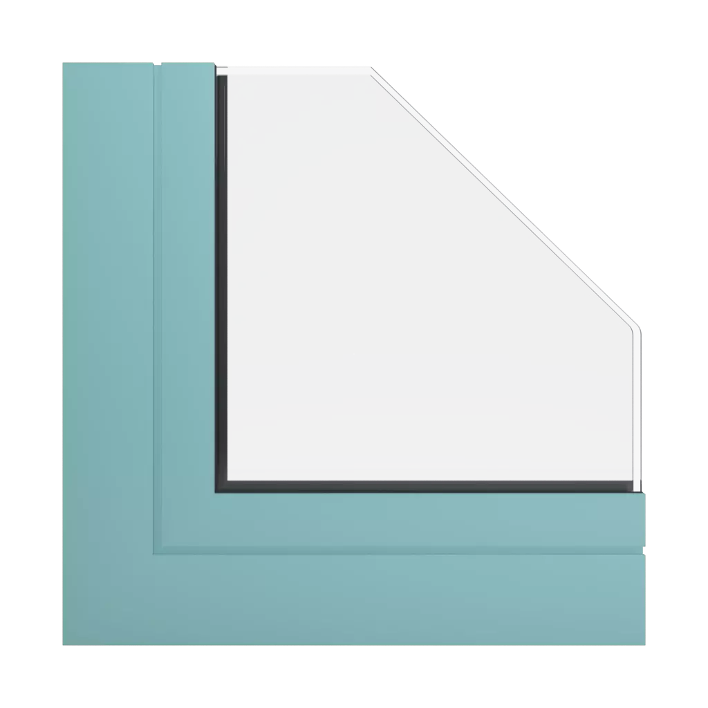 RAL 6027 Vert clair fenetres profils-de-fenetre aliplast panorama