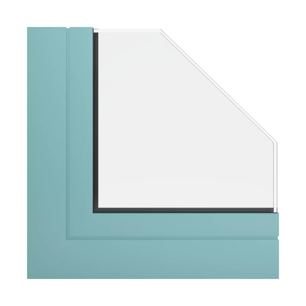 RAL 6027 Vert clair fenetres profils-de-fenetre ponzio pe68