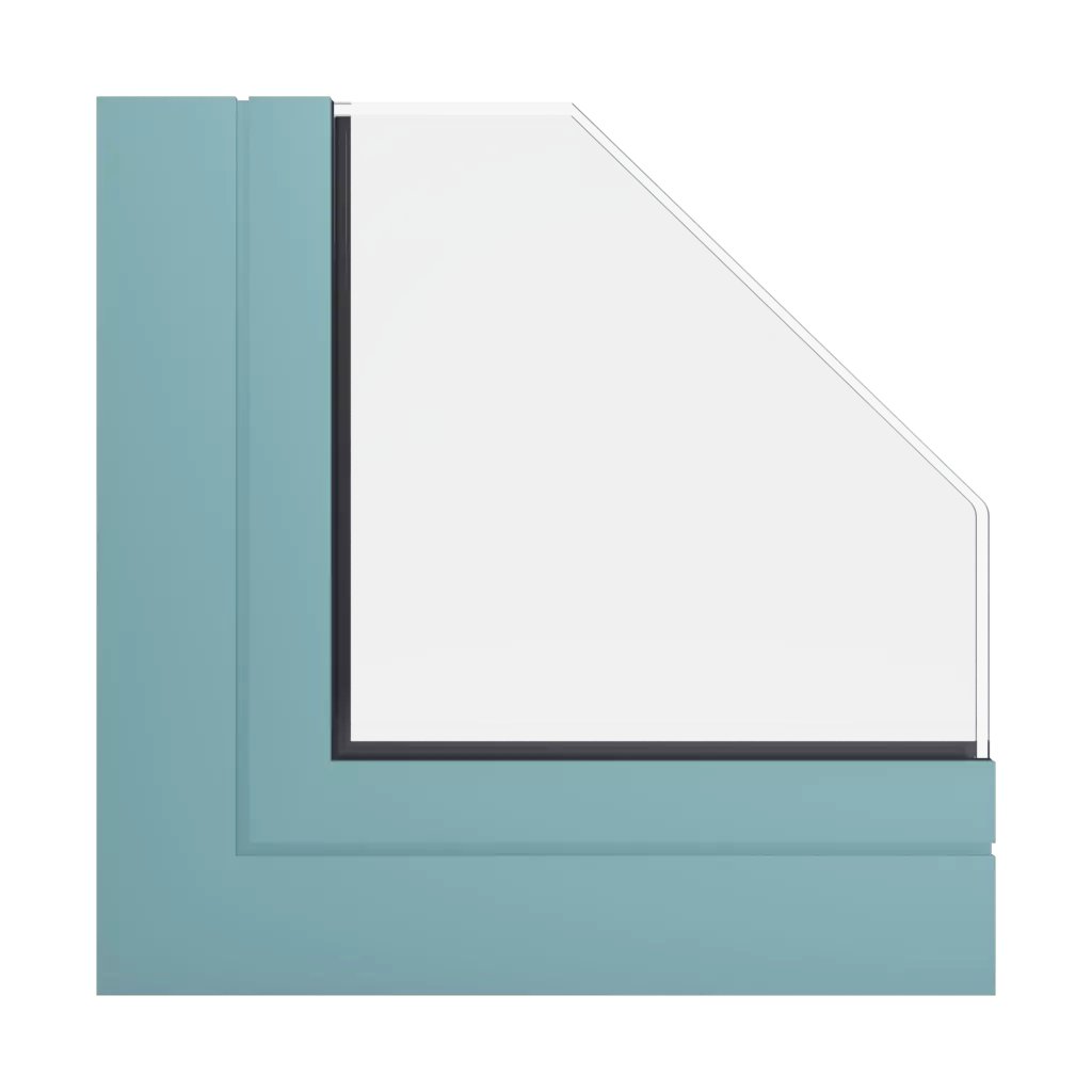 RAL 6034 Turquoise pastel fenetres profils-de-fenetre aluprof mb-skyline-type-r