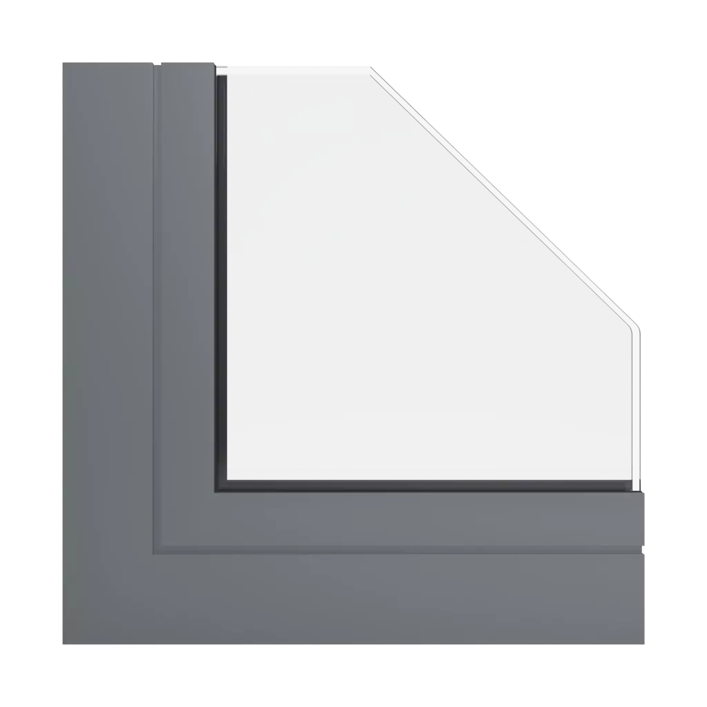 RAL 7005 Gris souris fenetres profils-de-fenetre aluprof mb-77hs