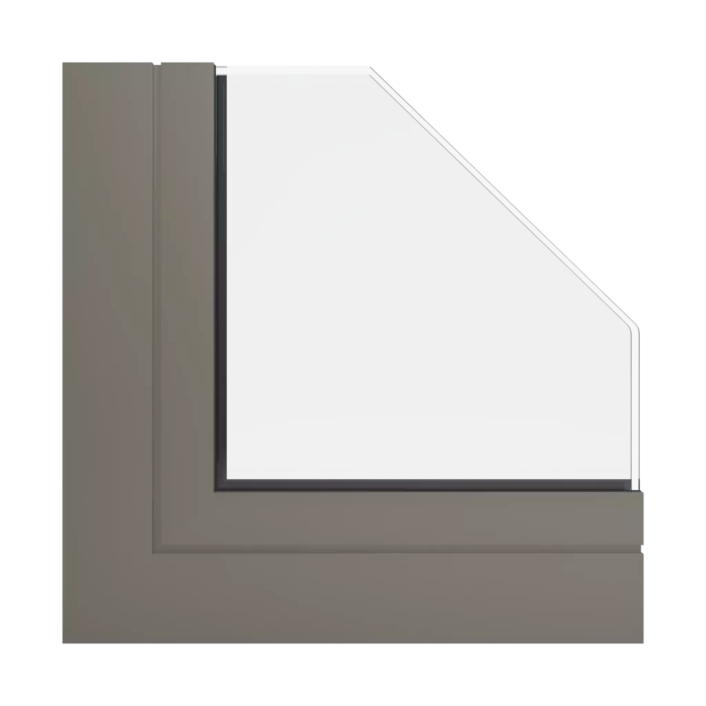 RAL 7006 Gris beige fenetres profils-de-fenetre aluprof mb-86st