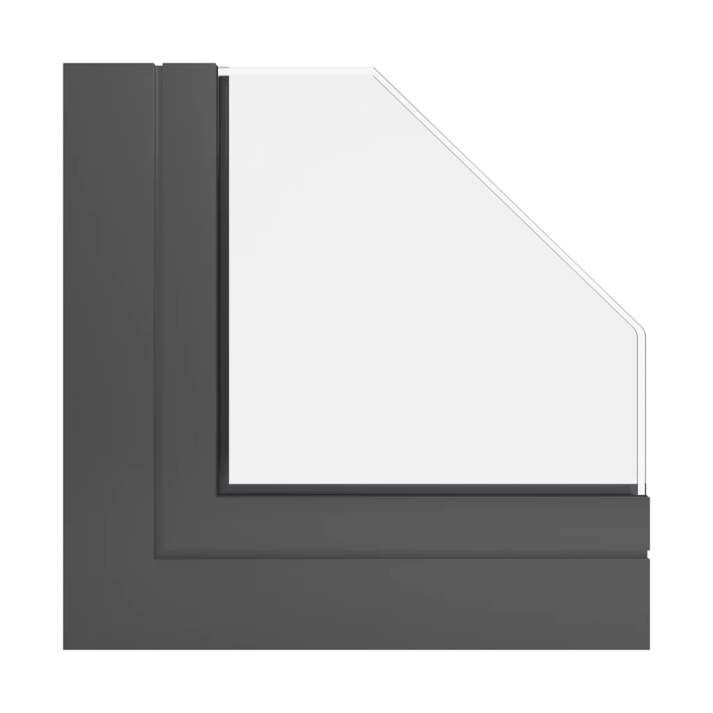 RAL 7022 Gris terre d’ombre fenetres profils-de-fenetre aliplast panorama