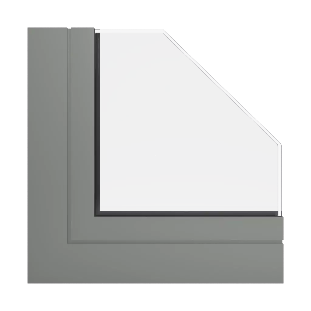 RAL 7023 Gris béton fenetres profils-de-fenetre aluprof mb-sr50n-efekt