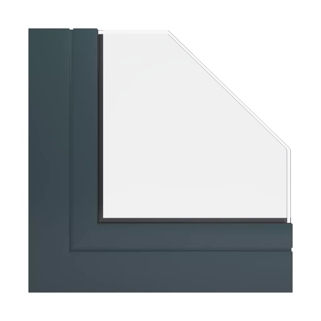 RAL 7026 Gris granit fenetres profils-de-fenetre aluprof mb-77hs