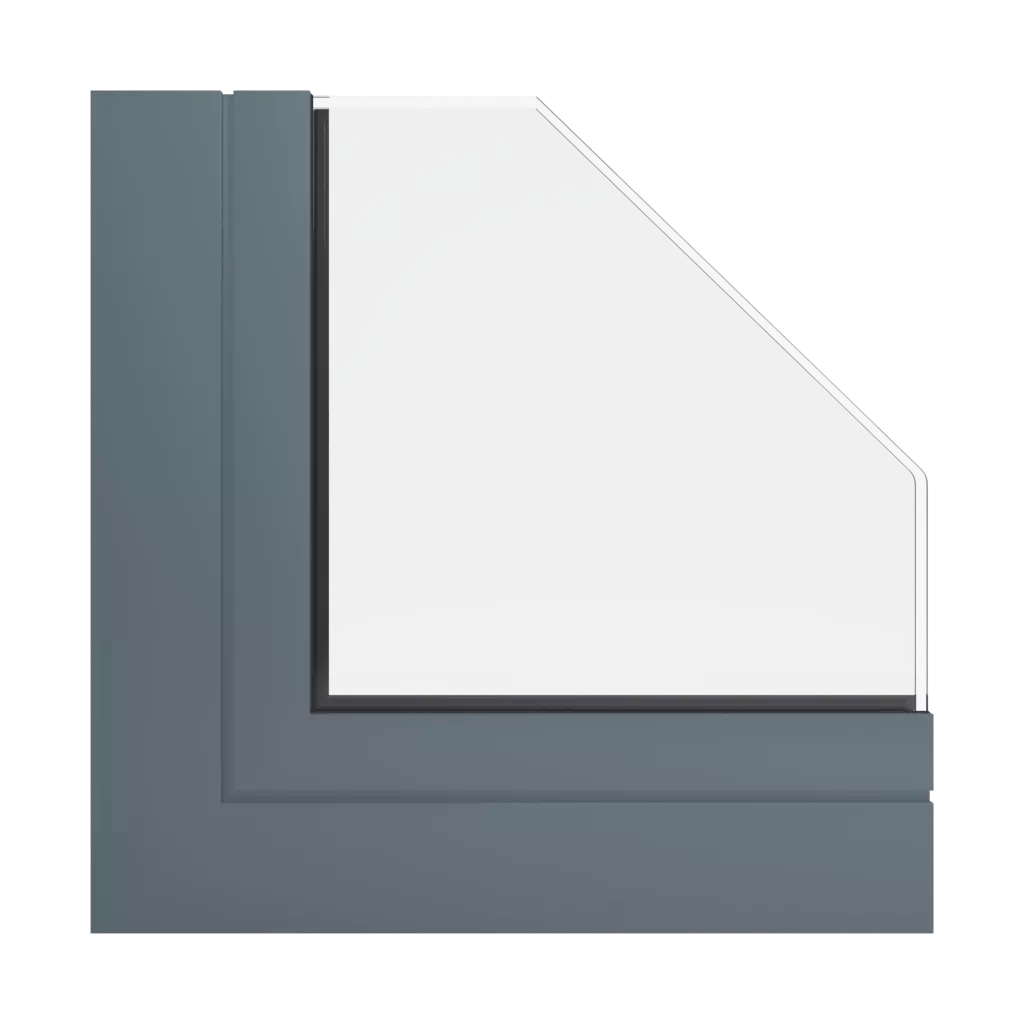 RAL 7031 Gris bleu fenetres profils-de-fenetre aluprof mb-sr50n