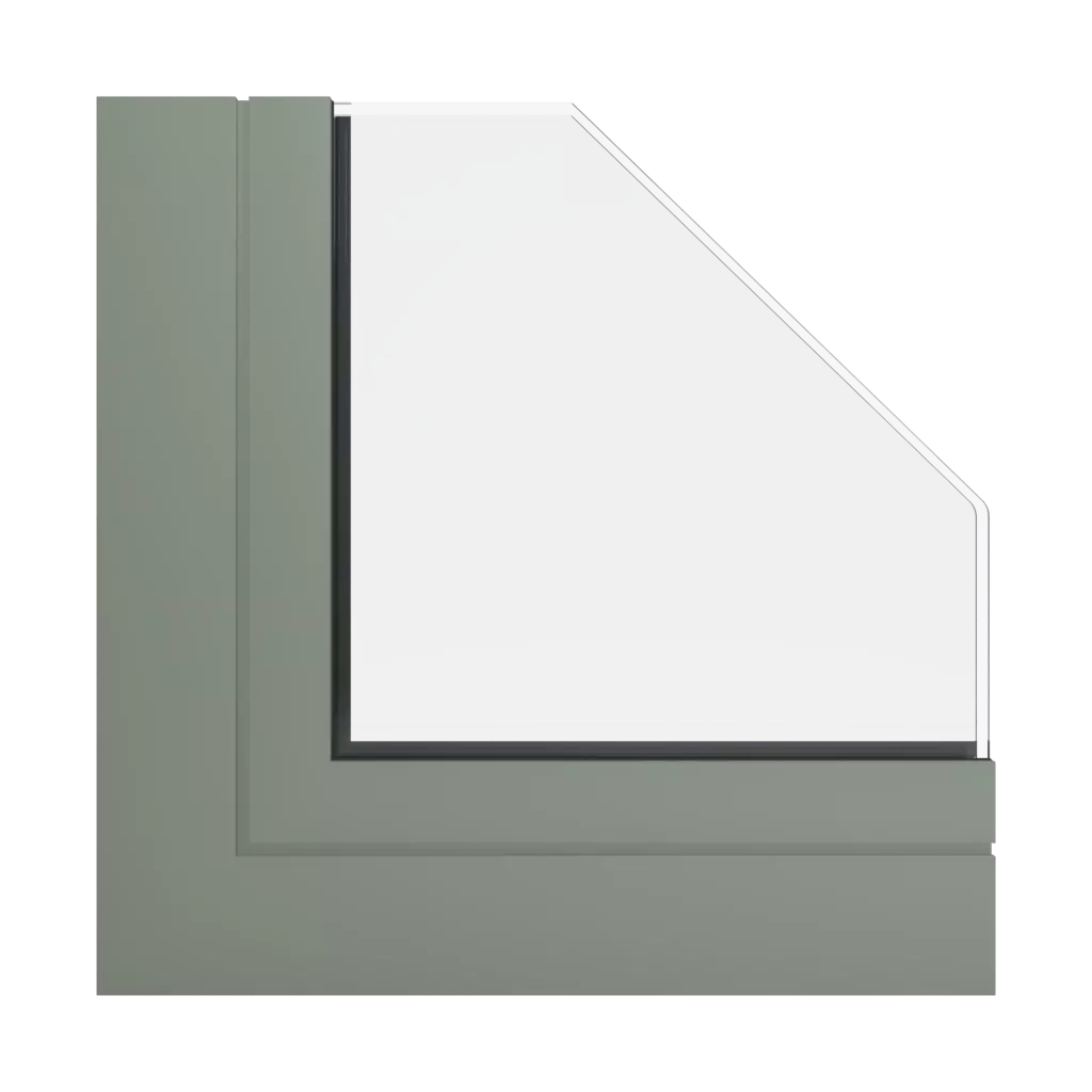 RAL 7033 Gris ciment fenetres profils-de-fenetre ponzio pe68