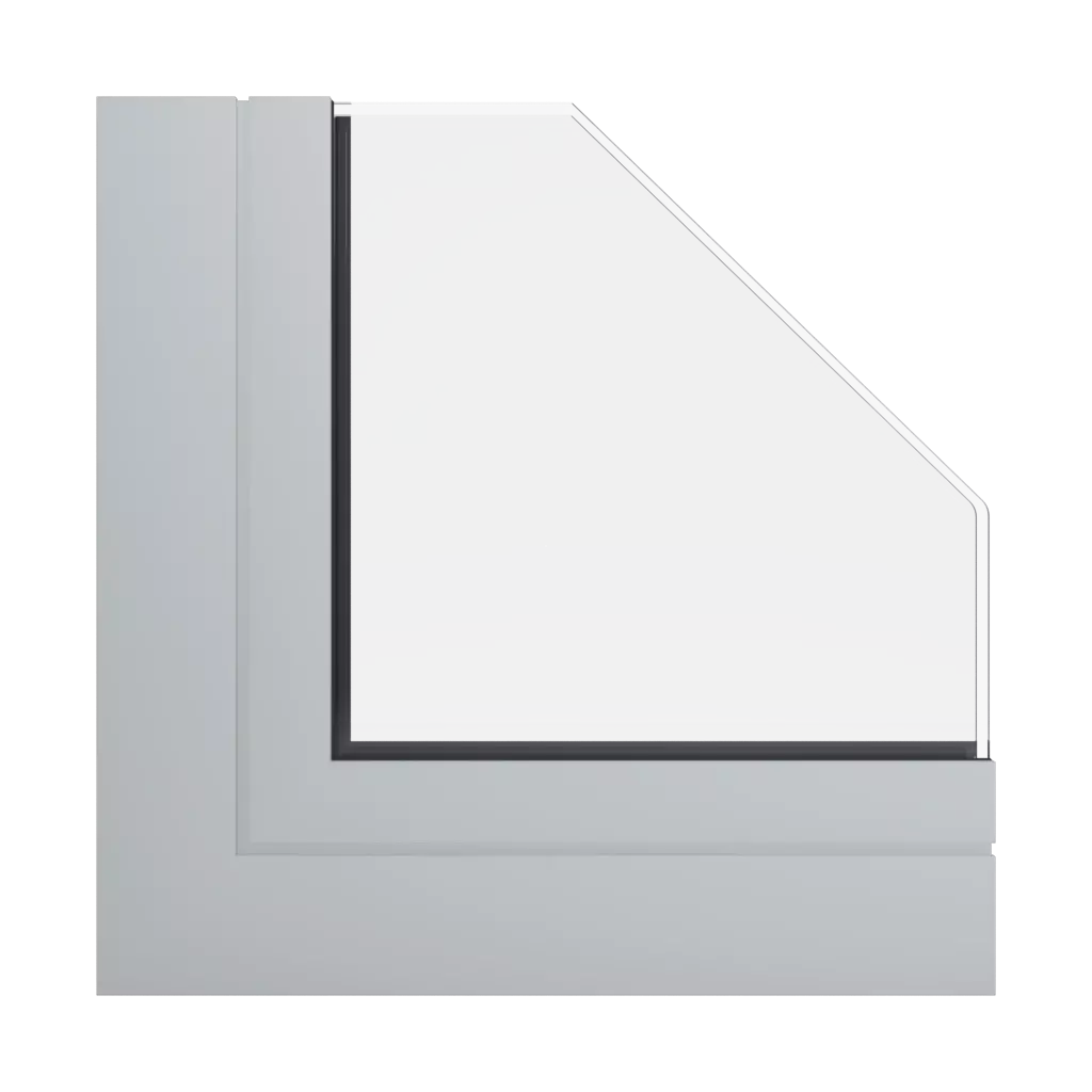 RAL 7035 Gris clair fenetres couleur-de-la-fenetre couleurs-de-cadre-chaleureuses gris-clair 