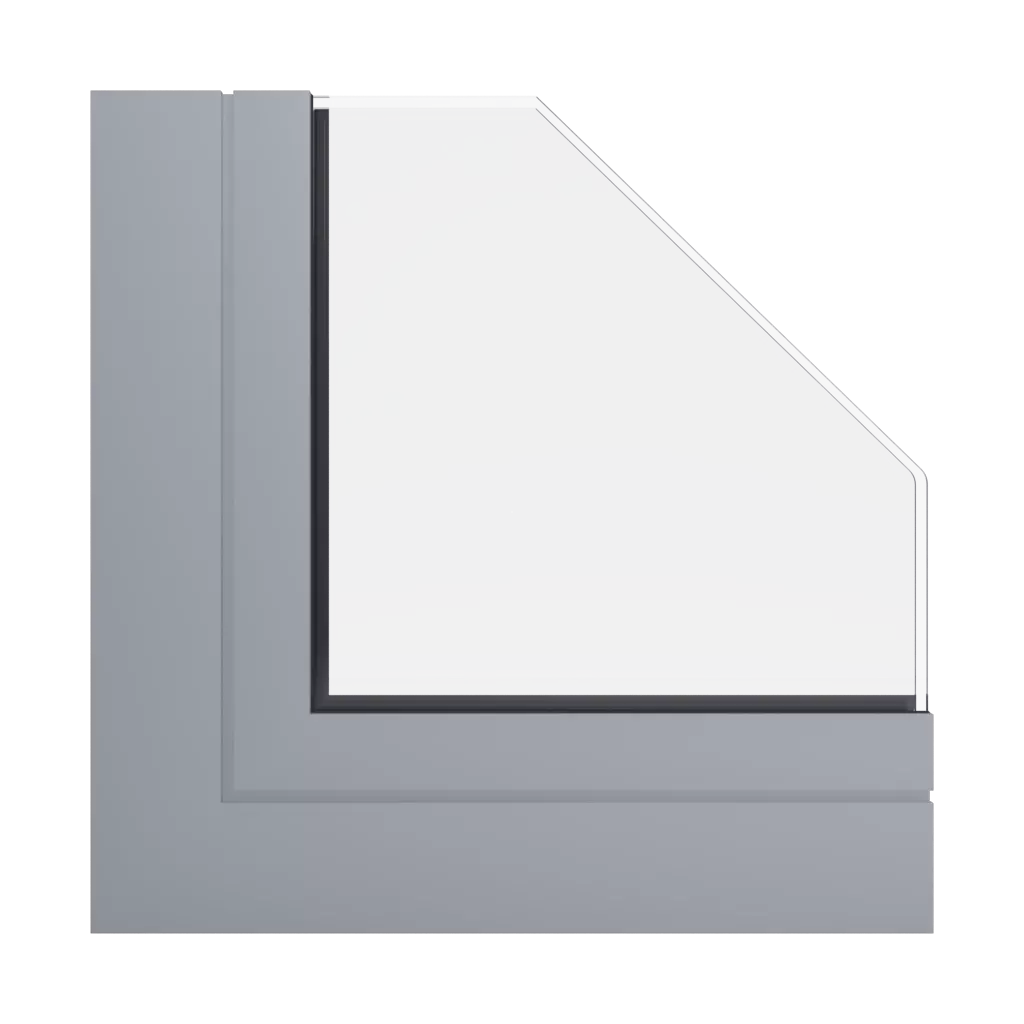 RAL 7040 Gris fenêtre fenetres profils-de-fenetre aluprof mb-60e-ei