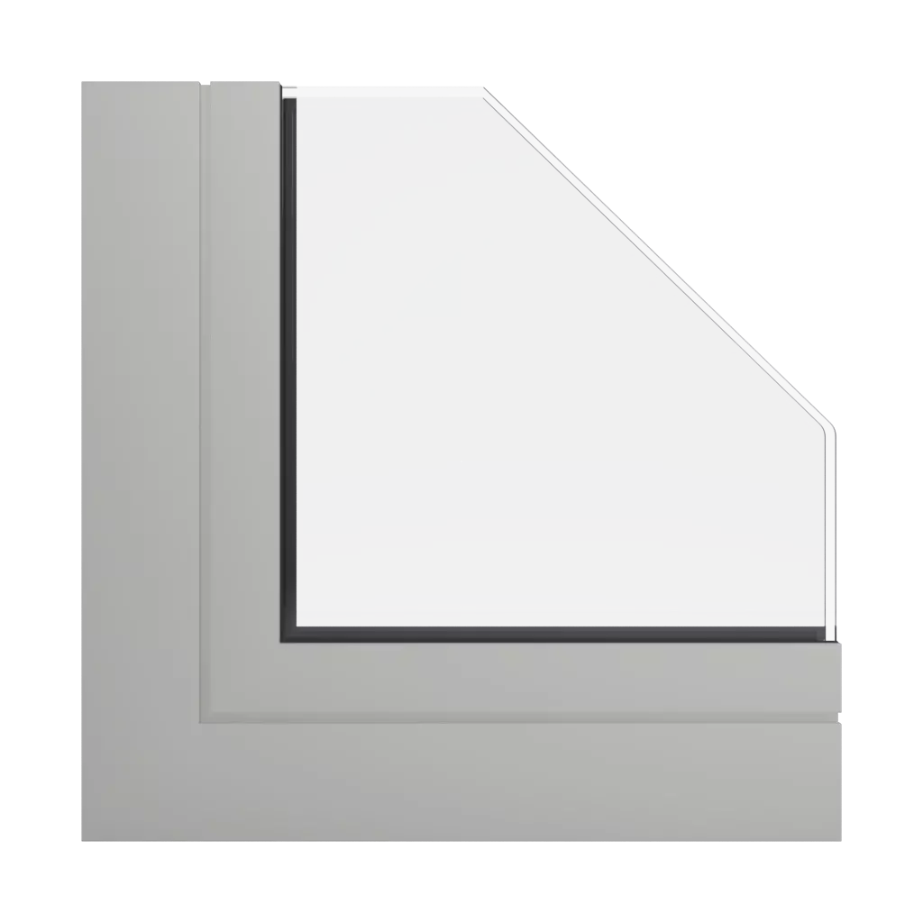 RAL 7044 Gris soie fenetres profils-de-fenetre ponzio pe68-hi