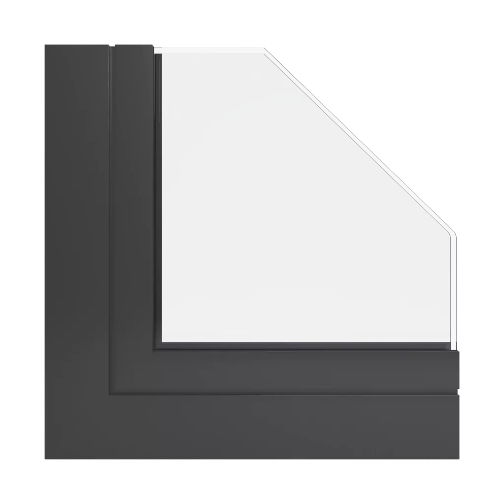 RAL 8019 Brun gris fenetres profils-de-fenetre aliplast panorama