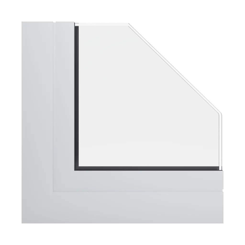 RAL 9003 Blanc de sécurité fenetres profils-de-fenetre aliplast panorama