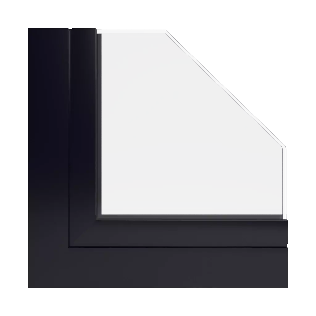 RAL 9005 noir profond ✨ fenetres type-de-fenetre triple-vantaux division-verticale-asymetrique-70-30 