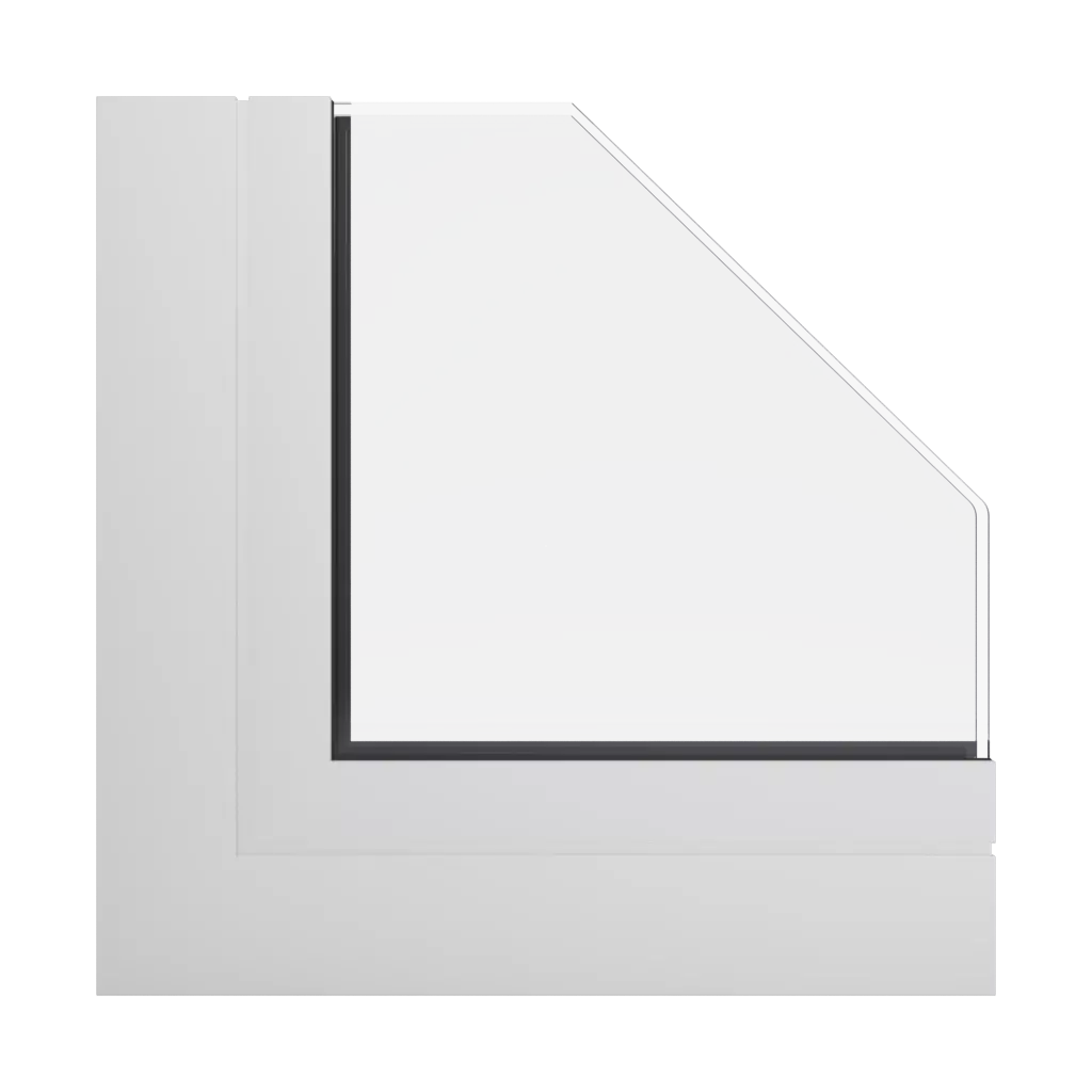 RAL 9010 Blanc pur fenetres profils-de-fenetre aliplast genesis-75