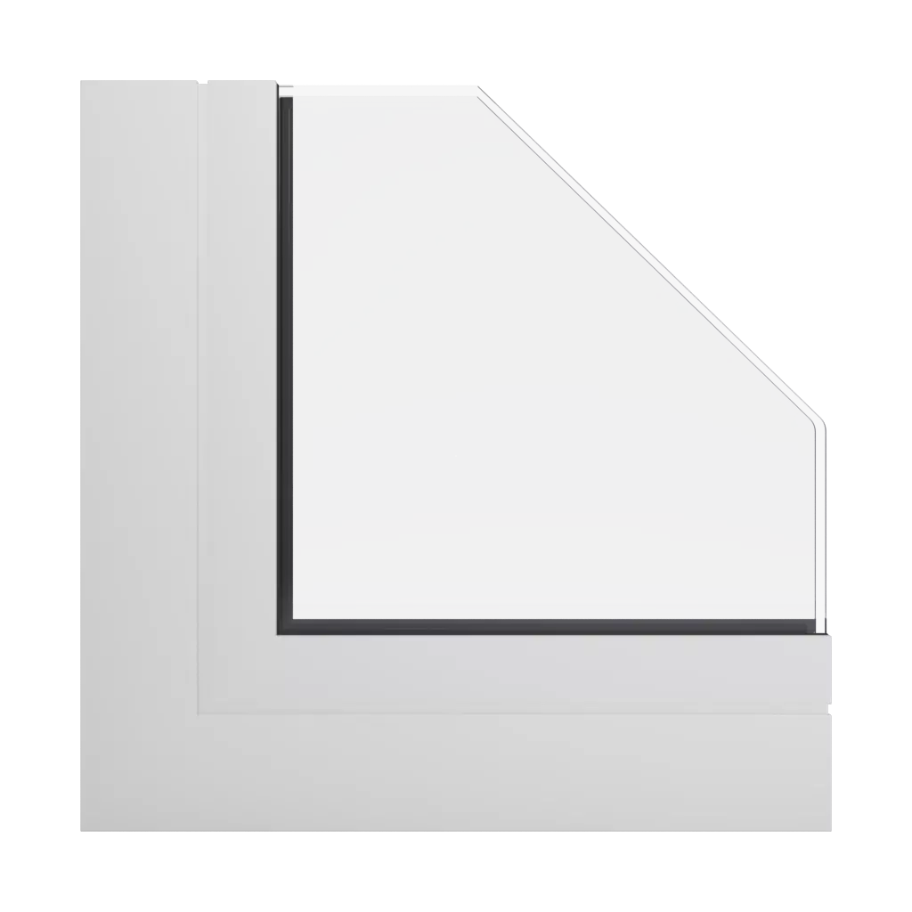 RAL 9010 Blanc pur fenetres type-de-fenetre double-vantaux division-verticale-asymetrique-70-30 