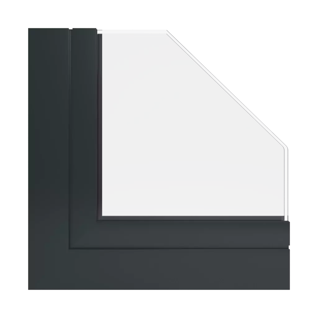 RAL 9017 Noir signalisation fenetres profils-de-fenetre aluprof mb-sr50n-efekt