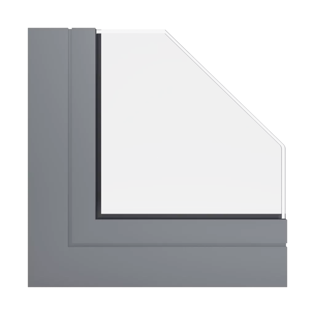 RAL 9023 Gris fonçé nacré fenetres profils-de-fenetre aluprof mb-104-passive