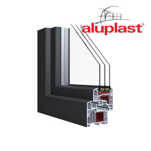 Feneste Fenêtres Couleurs Couleurs Aluplast Woodec béton chêne — free download
