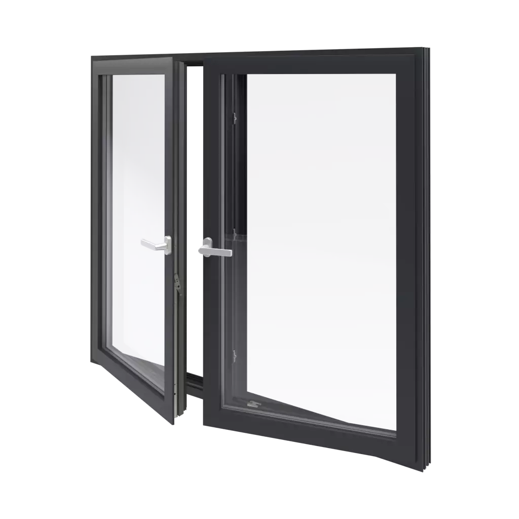 Fenêtres en aluminium fenetres profils-de-fenetre aluprof mb-45-office