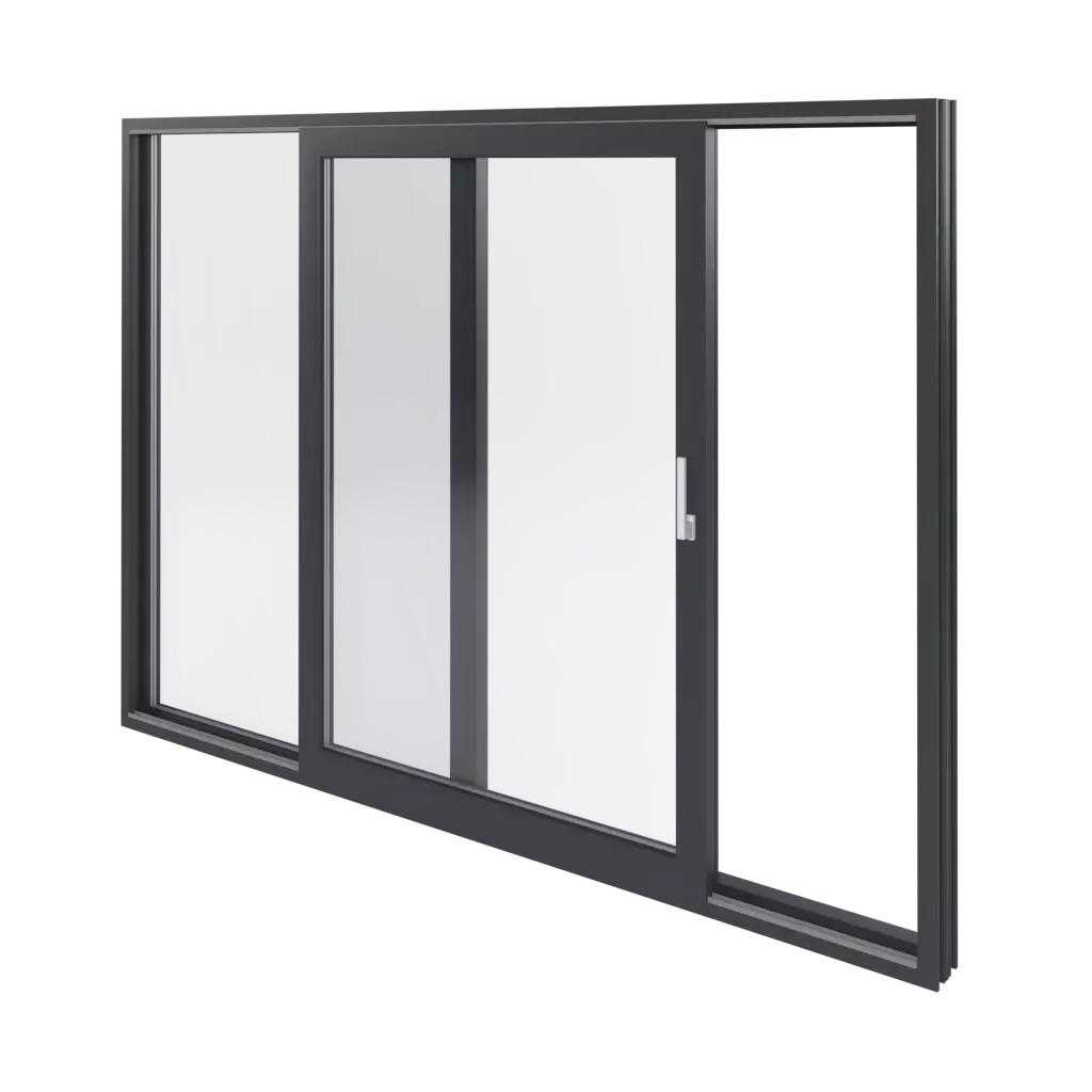 Fenêtres de terrasse coulissantes SMART-SLIDE fenetres profils-de-fenetre aluplast smart-slide